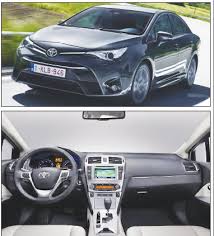 toyota upgrades avensis with touch