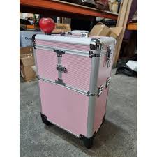 argos branded make up trolley in pink