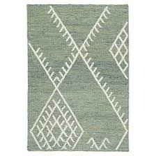 flatweave kilim green custom wool rug