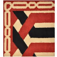 indo hand knotted tibetan wool rug 2