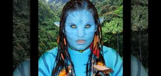 avatar neytiri na vi makeup look