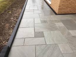 Silver Grey Indian Sandstone Patio Pack