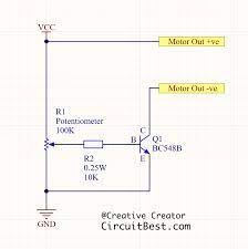 dc motor sd controller with npn