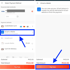 lazada ping how to pay with gcash