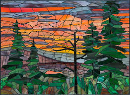 Stained Glass Mosaic Art