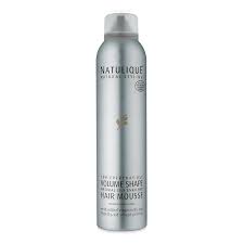 These have a lighter formula than most other shampoos and conditioners, meaning that they won't weigh hair down, causing it to lie flat against the scalp. Volume Shape Hair Mousse Natulique California
