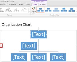 Insert An Organization Chart In Powerpoint 2013