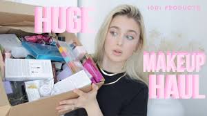 the biggest makeup haul on you