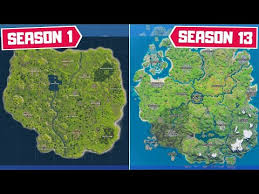 Find and play the best and most fun fortnite maps in fortnite creative mode! Evolution Of The Entire Fortnite Map Season 1 Season 13