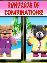 teddy bear maker free dress up and