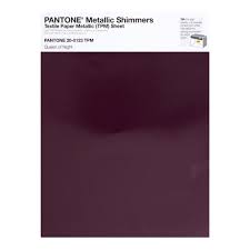 pantone metallic shimmer 20 0123
