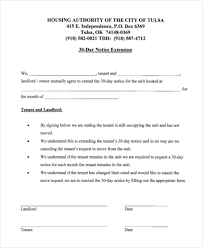 sle 30 day notice forms in pdf