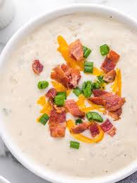 slow cooker creamy potato soup