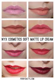 Many products are available like lipsticks, lip pencil, eye pencil, eyeliners, gel liners, nyx professional makeup. Swatch Review Nyx Soft Matte Lip Cream Perrydactyl