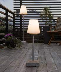 Outdoor Use Patio Floor Table Lamp