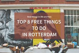 8 free things to do in rotterdam