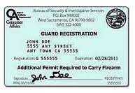 California guard card requirements for private security. My California Guard Card A Short Guide To Obtaining Your California Guard Card
