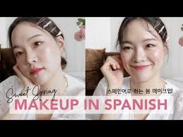 my first makeup tutorial in spanish