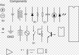 Which circuit is good for you? Electronic Symbol Electronic Component Electronic Circuit Circuit Diagram Electronic Angle White Electronics Png Pngwing