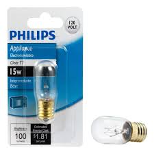 Philips 15 Watt T7 Incandescent Clear Light Bulb 416131 The Home Depot