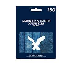 50 american eagle outer gift card