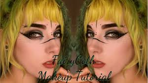fairy goth makeup tutorial felvae