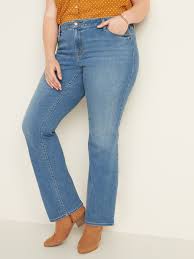 Mid Rise Plus Size Kicker Boot Cut Jeans Old Navy