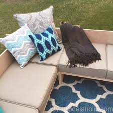 Diy Outdoor Sectional Sofa Tutorial