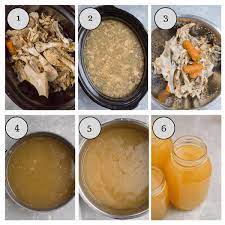 slow cooker bone broth the clean