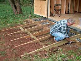 In fact, the average handyman can probably knock a set of ramps together in just a few hours on a weekend. How To Build A Backyard Shed Ramp By Hand The Money Pit