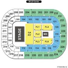 Bon Secours Wellness Arena Seating Charts
