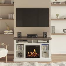 Corner Tv Stand With Electric Fireplace