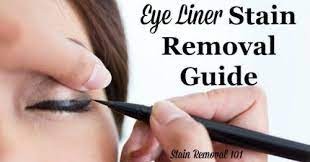 eye liner stain removal guide
