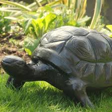 Tortoise Bronze Metal Garden Ornament