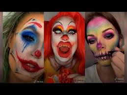 scary diy tiktok halloween makeup