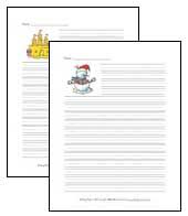 Free Writing Worksheets All Kids Network