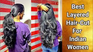 See more ideas about indian bridal hairstyles, indian hairstyles, hair styles. Best Layered Hair Cut For Very Thick Indian Long Hair Youtube