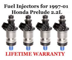 Details About Four Fuel Injectors Fits 1997 01 Honda Prelude 2 2l