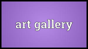art gallery meaning you