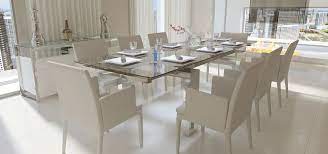 Nabu Glass Extendable Modern Dining