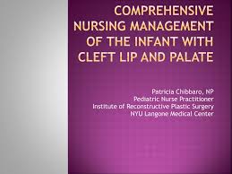 infant with cleft lip and palate