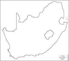 Create your own custom map of africa. Plain Map Of South Africa Empty Map Of South Africa Southern Africa Africa