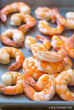 How do you clean pre cooked shrimp?