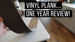 vinyl plank flooring review after one