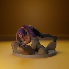 STL file NSFW Yoruichi Shihouin from Bleach anime 👧・3D printable model to  download・Cults