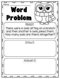 Start studying first grade word problems. Addition And Subtraction Word Problems To 20 First Grade Worksheets