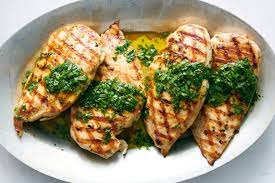 Get Grilled Chicken Breast Dinner Recipes Images Diced Chicken Breast  gambar png