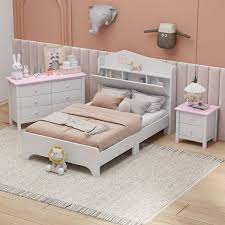 Pieces Bedroom Sets Twin Size House Bed
