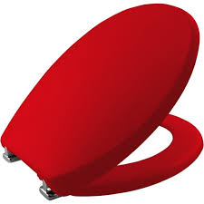 Visual Red Toilet Seat Lime Kitchen