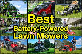 best electric lawn mower 2023 battery